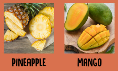 Pineapple and Mango